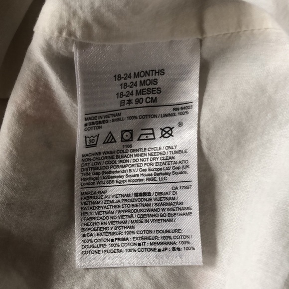 EUC- 🐇 🦌 🦉 babyGap Dress - Picture 9 of 9